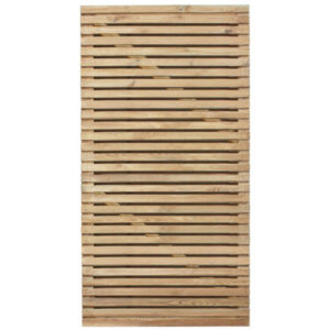 1800x900mm Contemporary Double Slatted Garden Gate