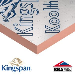 Kingspan Kooltherm K112 Framing Board - 2400x1200x120mm Pack Of 2 Sheets