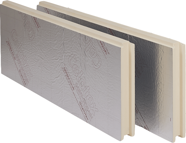 Celotex Thermaclass Cavity Wall 21 (CW21) - 1190x450x90mm (6 Sheet Pack) Celotex Thermaclass Cavity Wall CW21 - 1190x450x115mm - (2.675m2 Per Pack)