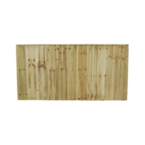 0.9m x 1.83m (3') Green Treated Featheredge Fence Panel 0.9m x 1.83m (3') Green Treated Featheredge Fence Panel