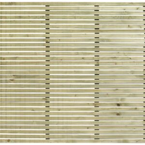 1800x1500mm Single Slatted Panel