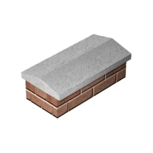 Twice Weathered Coping Stone 165mm x 610mm