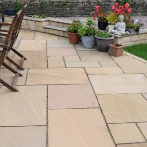 Talasey Classicstone Sandstone Paving - Autumn Brown - 22.2m2 Project Pack