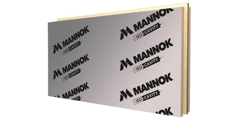 Mannok Therm T&G Full Fill Cavity Wall Board 1200x450x90mm Mannok Therm T&G Full Fill Cavity Wall Board 1200x450x90mm